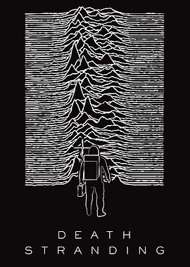 Death Stranding Unknown Pleasures Mashup