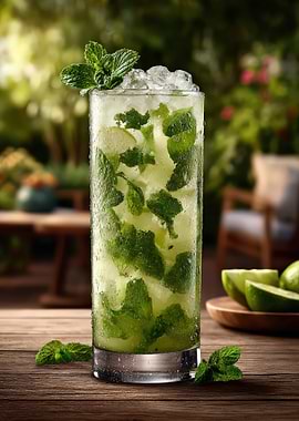 Refreshing Mojito Cocktail