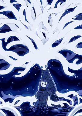 Hollow Knight and the White Lady