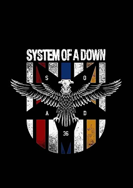 System of a Down Eagle Emblem