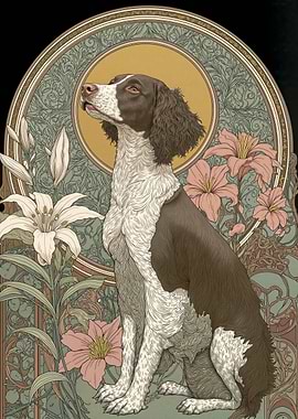 Springer Spaniel Portrait