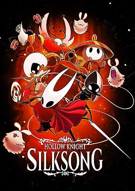 Hollow Knight: Silksong Game Poster