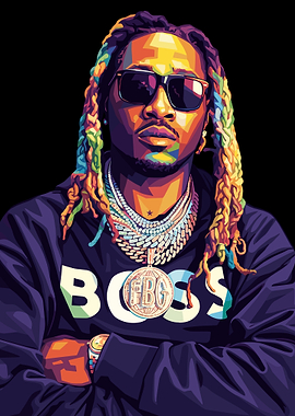 Future Portrait Pop Art