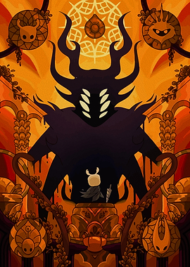 Hollow Knight and the Radiance