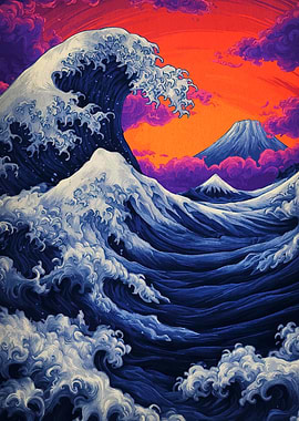 Great Wave off Kanagawa Inspired