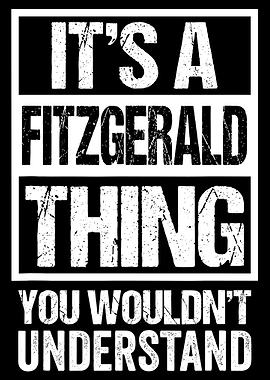 It's a Fitzgerald Thing