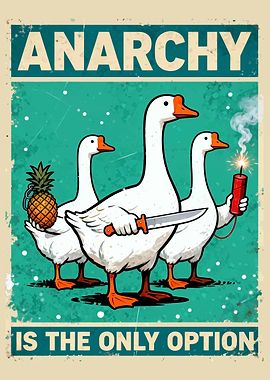 Anarchy Geese with Pineapple and Dynamite