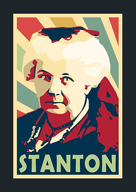 Elizabeth Cady Stanton. Iconic American Woman.