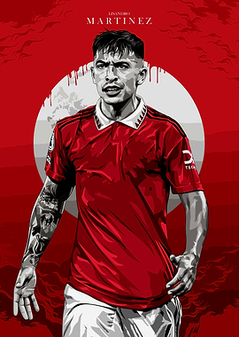 Lisandro Martinez Football Art