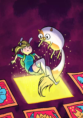 Fionna and Cake Magic Carpet Ride