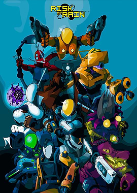 Risk of Rain character group shot