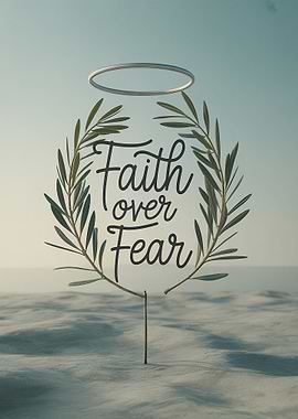 Faith Over Fear Olive Branch