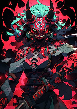 Demon Warrior with Sword