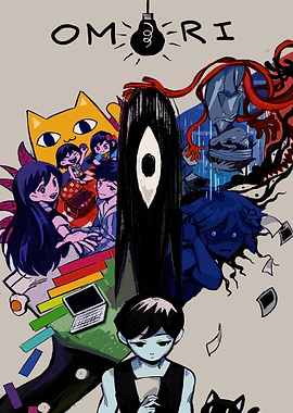 Omori Game Illustration