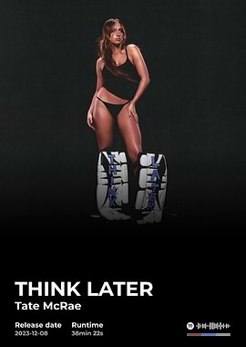 Tate McRae - Think Later Album Cover