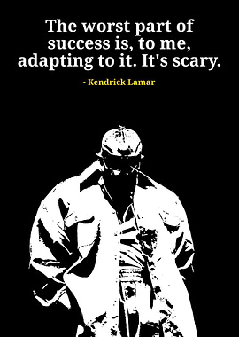 Kendrick Lamar Quote Art