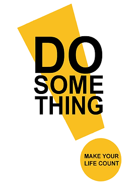 Do Something: Motivational Graphic