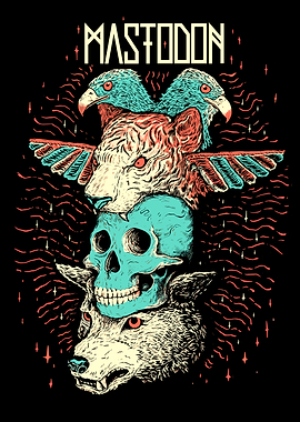 Mastodon Band Artwork