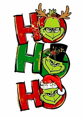 'Ho Ho Ho' Christmas Design
