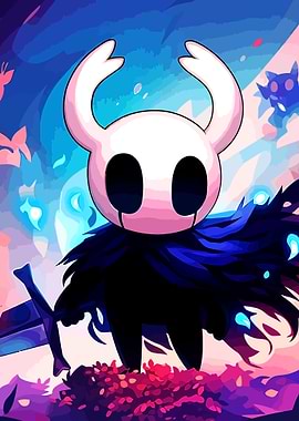 Hollow Knight character illustration
