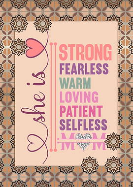 She is Mom - Mother's Day