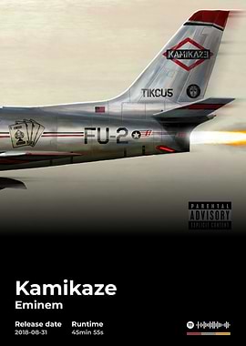 Eminem - Kamikaze Album Cover