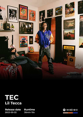 Lil Tecca TEC Album Cover