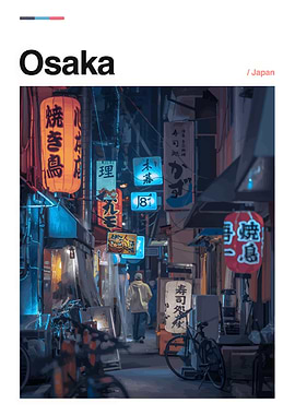 Osaka Japan Street Photography