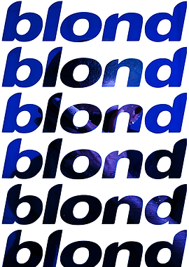 Blond Frank Ocean Album Cover Art