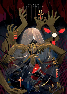 Death Stranding Higgs Fan Art