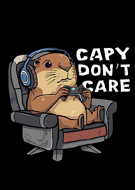 Capy Don't Care Gaming Otter