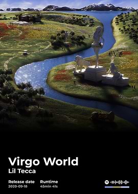 Lil Tecca - Virgo World Album Cover