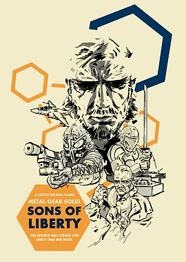 Metal Gear Solid: Sons of Liberty Poster