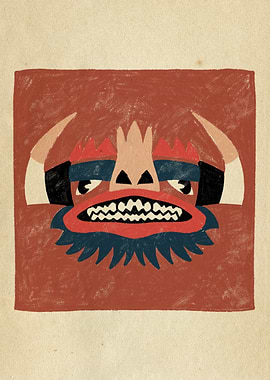 Dancing Diablitos - Monster Faces