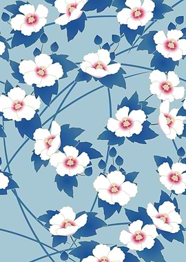 Bloom Botanic Floral Soft Blush