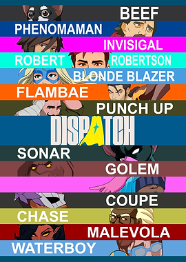 Dispatch Character Lineup