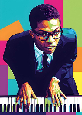 Herbie Hancock Pop Art Portrait