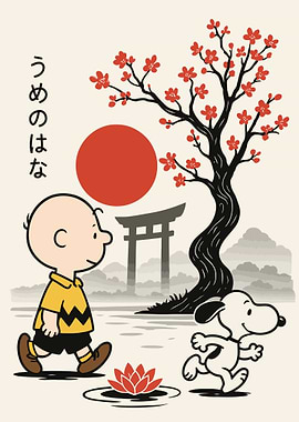 Charlie Brown and Snoopy in Japan