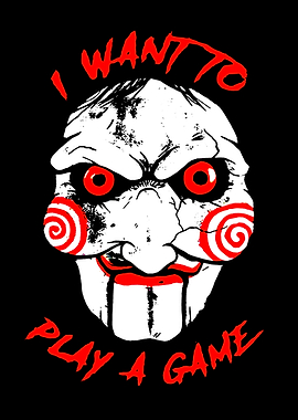Jigsaw Puppet 'I Want To Play'
