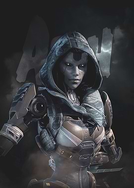 Apex Legends Ash Character Portrait