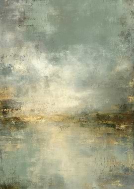 Abstract Landscape Painting