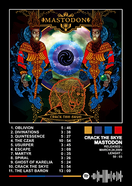 Mastodon - Crack the Skye Album Art