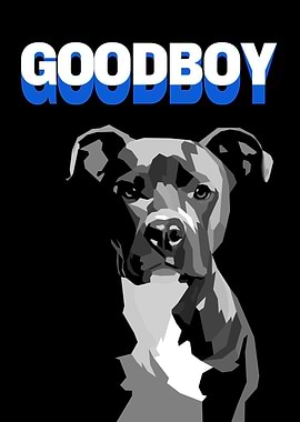 Good Boy Dog Portrait