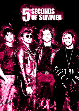 5 Seconds of Summer Band Portrait