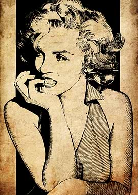 Marilyn Monroe Vintage Portrait
