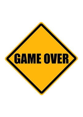 Game Over Sign