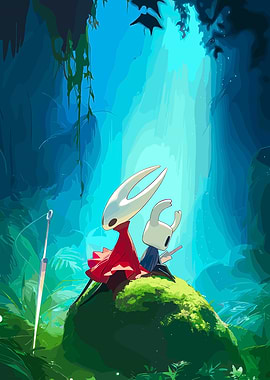 Hollow Knight: Hornet and The Knight