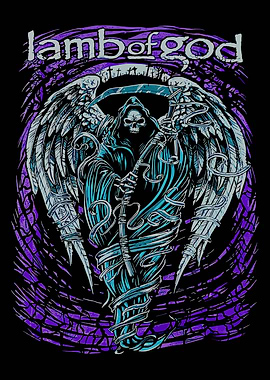 Lamb of God Grim Reaper Artwork