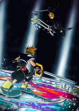 Kingdom Hearts: Sora vs Roxas
