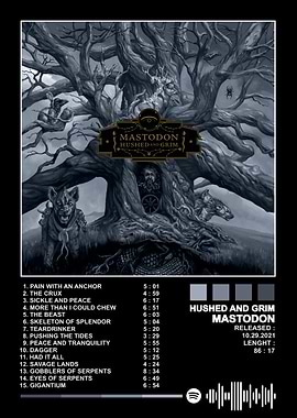 Mastodon - Hushed and Grim Album Cover